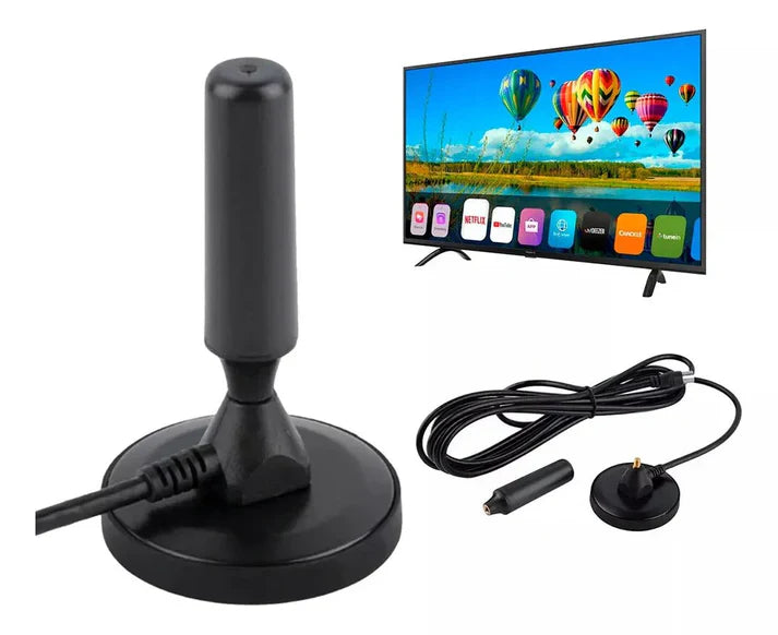 Antena Ultra HD Con 80 Canales Gratis